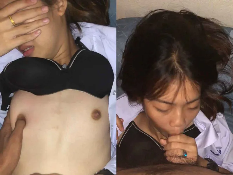 Huấn luyện em ghệ sinh viên thành một con đỹ dâm nghiện liếm thằng nhỏ p1